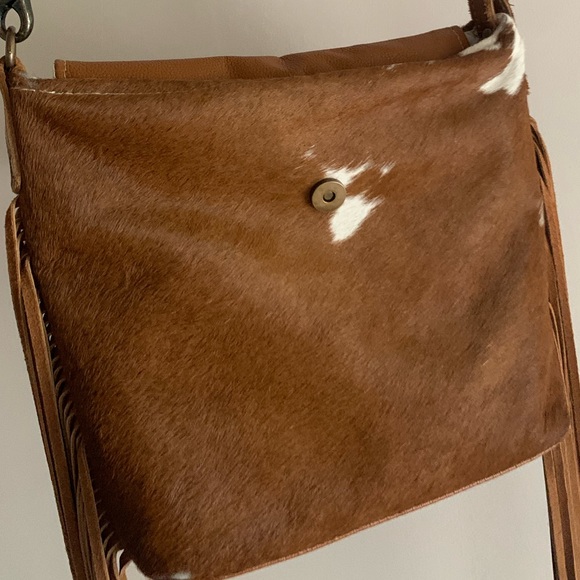 Myra bag cowhide crossbody purse - Picture 5 of 6